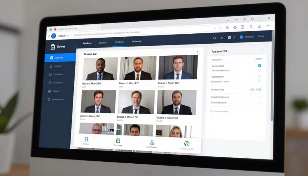 Secure legal video file transfer and storage system